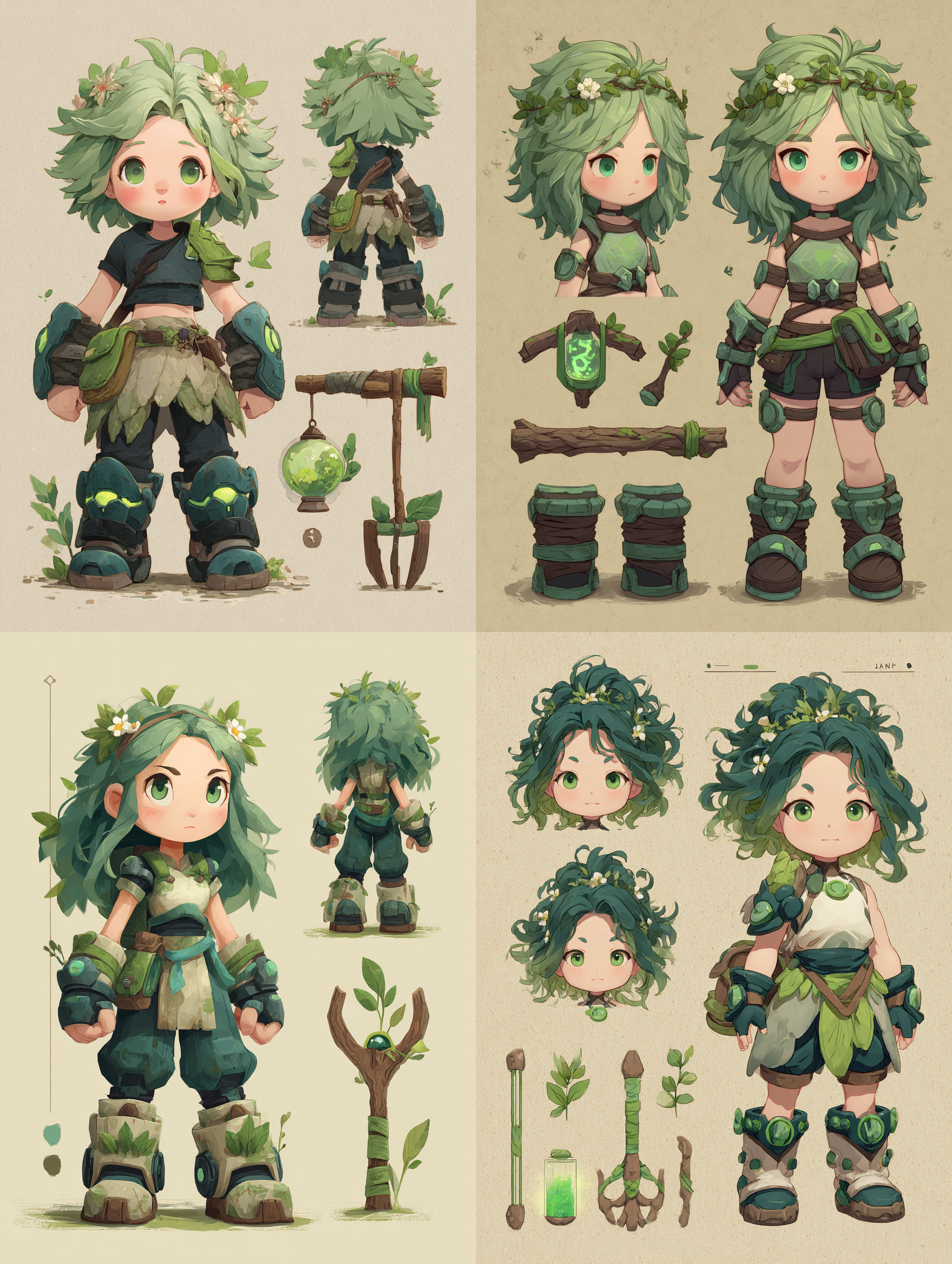 Sprout — Character Concept Art
